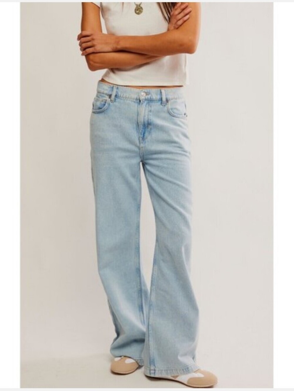 Free People We The Free Stride Straight And Wide In Roam Free• Size 28•NWT!